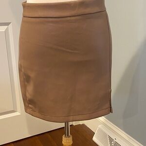 Shinestar Classic Taupe Pencil Skirt